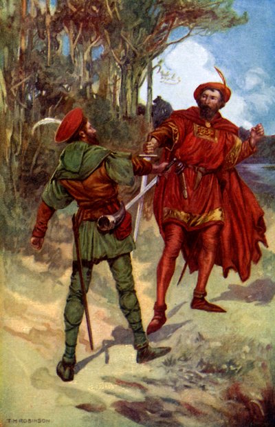 Richard I ja Robin Hood, 1925 tekijältä Unbekannt