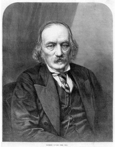 Richard Owen, englantilainen anatomi ja paleontologi, 1872 tekijältä Unbekannt