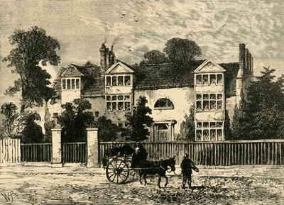 Richardsons House Parsons Greenissä 1799, n. 1878. tekijältä Unbekannt