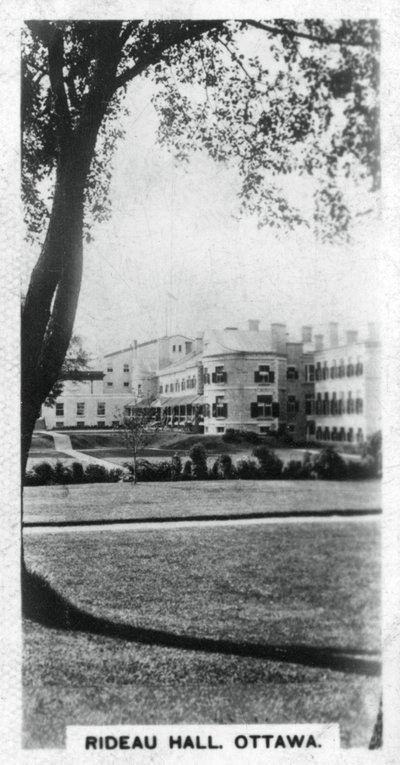 Rideau Hall, Ottawa, Kanada, 1920-luku tekijältä Unbekannt