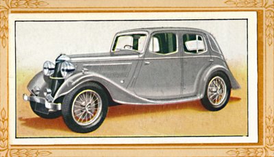 Riley 1 12-litrainen Falcon Saloon, 1936 tekijältä Unbekannt