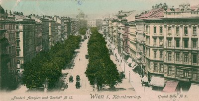 Kehätie Kärntner Ring, Wien tekijältä Unbekannt