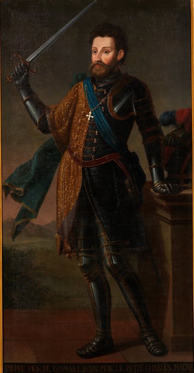 Ritratto di Pietro III ranska: 1700-luvun öljymaalaus, joka kuvaa Pietari II Savolaista, säilytetty Venaria Realen kuninkaallisessa palatsissa tekijältä Unbekannt