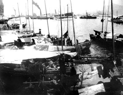 River Boats, Saigon, 1900 tekijältä Unbekannt