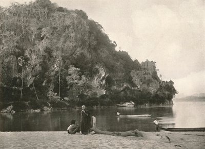 River Scene - The Second Defile, lähellä Bhamoa, 1900. tekijältä Unbekannt