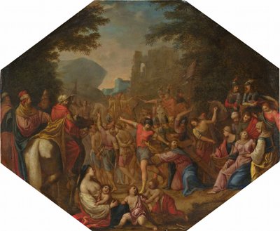 Tie Golgatalle, 16151620. tekijältä Unbekannt
