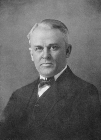 Robert Andrews Millikan, yhdysvaltalainen fyysikko, 1900-luku tekijältä Unbekannt