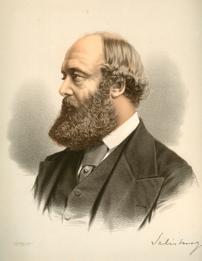 Robert Arthur Talbot Gascoyne-Cecil, Salisburyn kolmas markiisi, brittiläinen valtiomies tekijältä Unbekannt