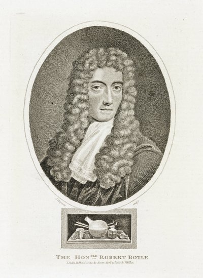 Robert Boyle (1627-1691), irlantilainen fyysikko ja kemisti tekijältä Unbekannt