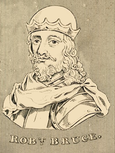 Robert Bruce, 1274-1329, 1830. tekijältä Unbekannt