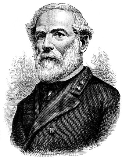 Robert E Lee, Yhdysvaltain sisällissodan konfederaation kenraali, 1880 tekijältä Unbekannt