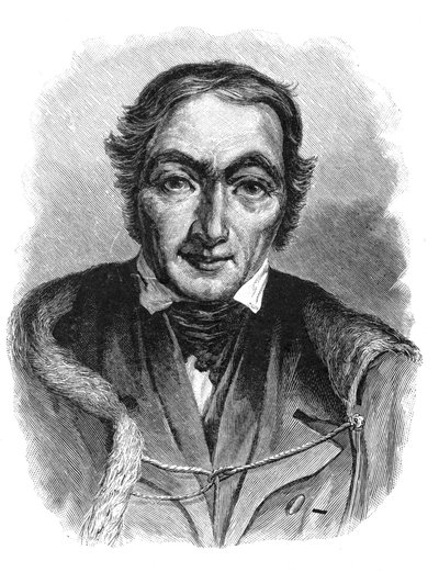Robert Owen, walesilaissyntyinen brittiläinen hyväntekijä ja sosialisti, 1800-luku tekijältä Unbekannt
