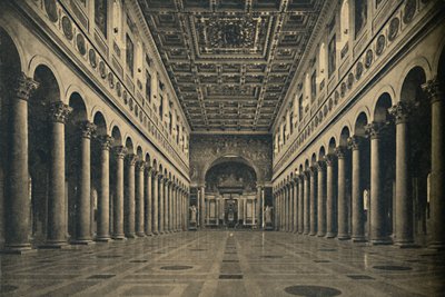 Roma - Pyhän Paavalin basilika muurien ulkopuolella, 1910 tekijältä Unbekannt