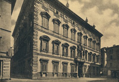 Roma - Senaatin palatsi, 1910 tekijältä Unbekannt