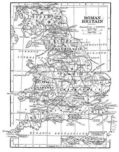 Roomalainen Britannia, vuodelta 1920 tekijältä Unbekannt