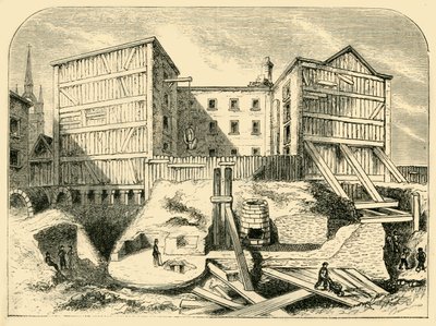 Rooman jäännökset löydettiin Billingsgatesta vuonna 1872. tekijältä Unbekannt