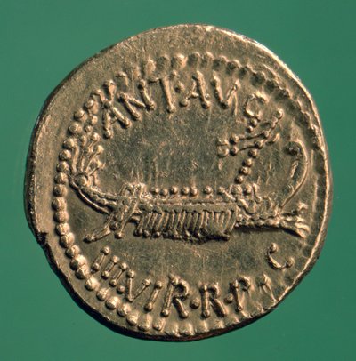 Roomalainen kolikko, Marc Antony Legionary Denarius, 32-1 eKr tekijältä Unbekannt