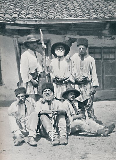 Romanian talonpojat, 1912 tekijältä Unbekannt