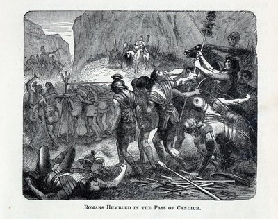 Roomalaiset nöyrtyivät Caudiumin solassa, 1882 tekijältä Unbekannt