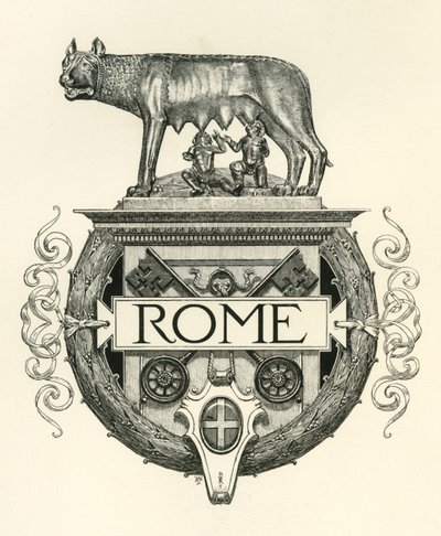 Rooma, 1800-luvun loppu - 1900-luvun alku. tekijältä Unbekannt