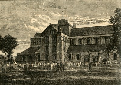 Romsey Abbey, 1898. tekijältä Unbekannt