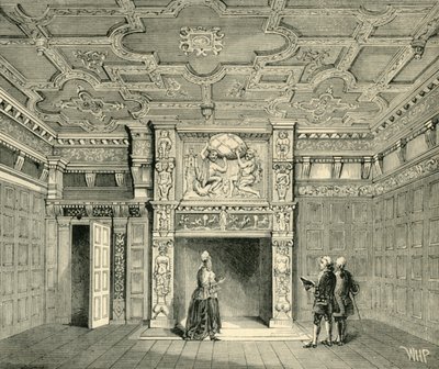 Huone Sir Paul Pindars Housessa, v. 1872. tekijältä Unbekannt