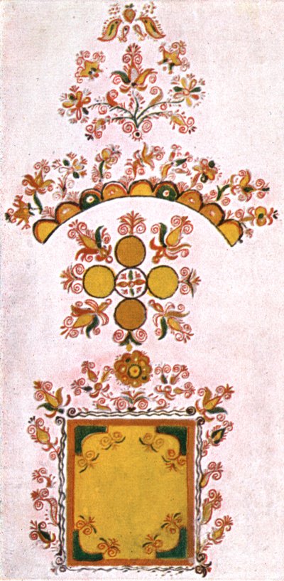 Huonemaalaus, Määri, Tšekkoslovakia, 1928. tekijältä Unbekannt