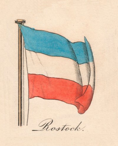 Rostock, 1838 tekijältä Unbekannt