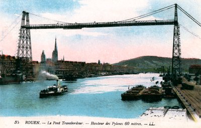 Rouen, Transporterin silta, Transporterin silta, 1900-luku tekijältä Unbekannt