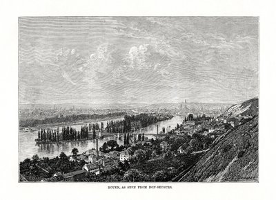 Rouen, Normandia, Ranska, 1879 tekijältä Unbekannt