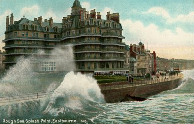 Kova meri, Splash Point, Eastbourne, Sussex, 1912 tekijältä Unbekannt
