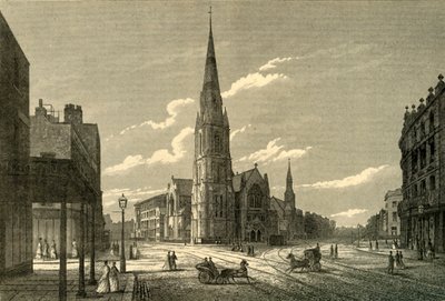 Rowland Hills Chapel & Schools, Westminster Bridge Road, n. 1878. tekijältä Unbekannt