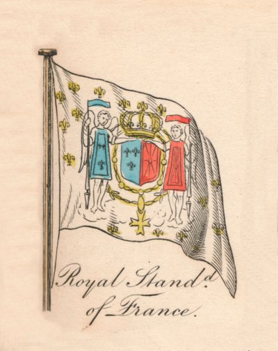 Ranskan kuninkaallinen standardi, 1838 tekijältä Unbekannt