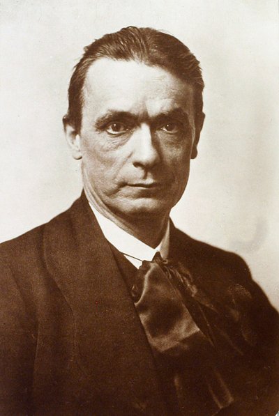 Rudolf Steiner, itävaltalainen filosofi, sosiaalinen ajattelija ja esoteerikko, 1916 tekijältä Unbekannt