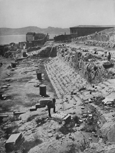 Eleusiksen suuren mysteeritemppelin rauniot, 1913 tekijältä Unbekannt