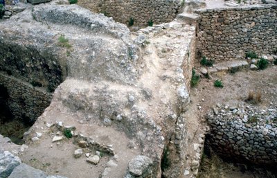 Esihistoriallisen kreikkalaisen Mycenaen kaupungin rauniot tekijältä Unbekannt