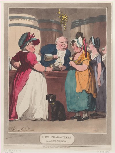 Rommihahmot pensaassa, 1. marraskuuta 1808, 1. marraskuuta 1808. tekijältä Unbekannt
