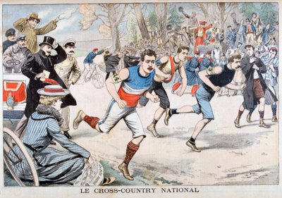 Juoksu, National Cross Country, Pariisi, 1903 tekijältä Unbekannt