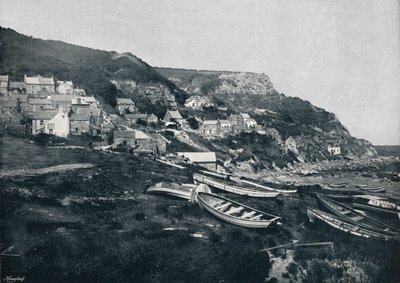 Runswick - Kylä kallioilla, 1895 tekijältä Unbekannt