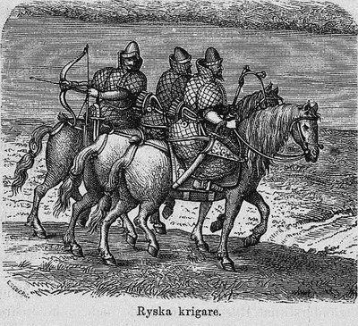 Venäjän soturit, n. 1620 tekijältä Unbekannt