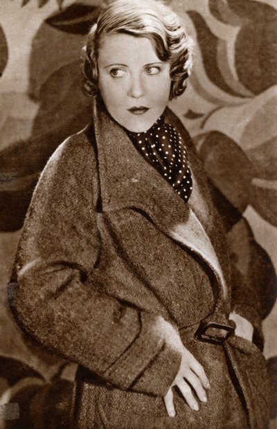 Ruth Chatterton, yhdysvaltalainen näyttelijä, 1933 tekijältä Unbekannt