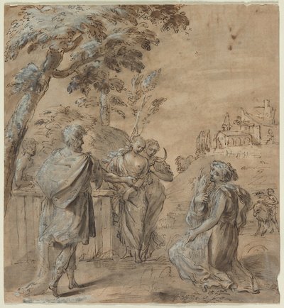 Ruth ja Boas, 1600-luku. tekijältä Unbekannt