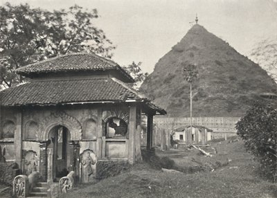 Ruwanweli Dagoba Anuradhapurassa. Itäpuoli, 1926 tekijältä Unbekannt