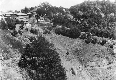 Sadar Bazar ja Kalna Hill, Chakrata, 1917 tekijältä Unbekannt