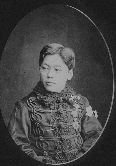 Sagen Ishizuka 1850-1909 26-vuotiaana, 1876. tekijältä Unbekannt