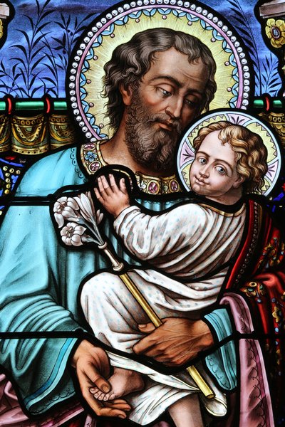 Saint-Joseph ja Jesus, Bons-en-Chablais, Ranska tekijältä Unbekannt