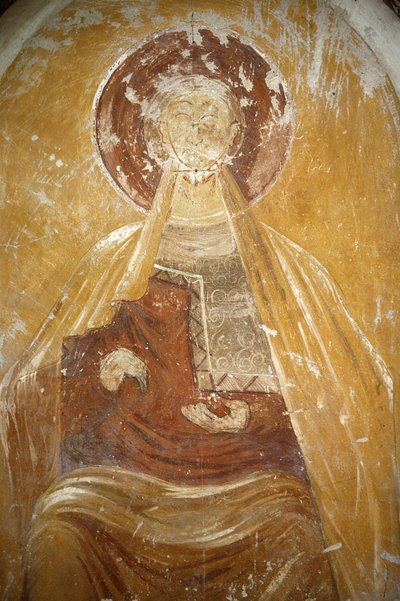 Saint-Savinin luostarin romaaninen maalaus, Saint-Savin-sur-Gartempe, Ranska tekijältä Unbekannt