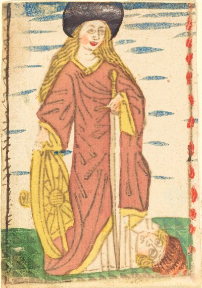 Pyhä Katariina Aleksandrialainen, 14601470. tekijältä Unbekannt