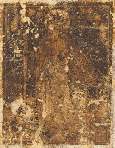Pyhä Katariina [verso] vuonna 1470 tai sen jälkeen. tekijältä Unbekannt