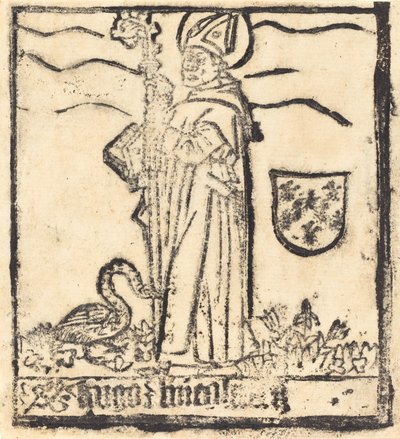 Saint Hugo of Lincoln tai Saint Hugo of Avalon, luultavasti 14601480. tekijältä Unbekannt